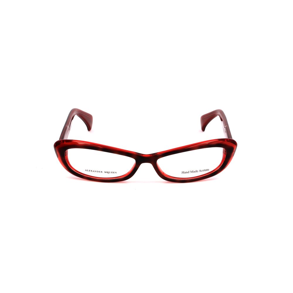 Rote Acetat-Rahmen von Alexander McQueen