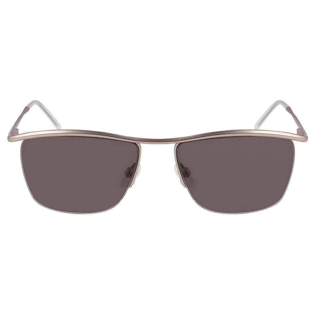 Ochelari de soare DKNY din metal auriu-roz