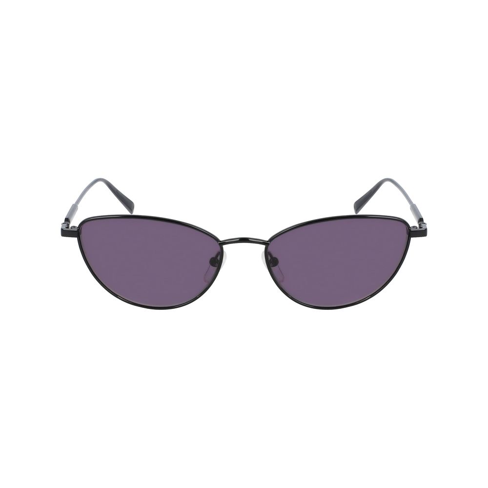 Ochelari de soare Longchamp din metal negru
