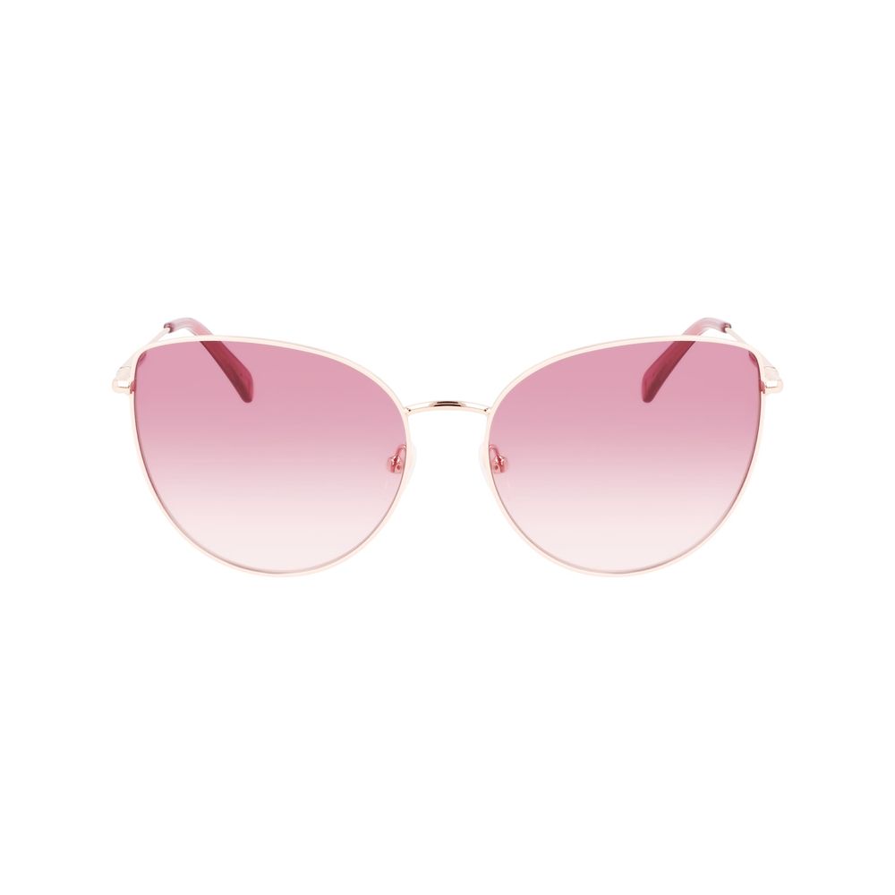 Ochelari de soare Longchamp multicolori din metal