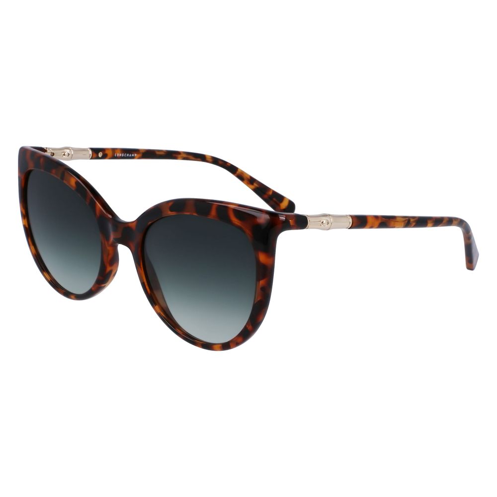 Ochelari de soare Longchamp maro cu lentile injectate bio