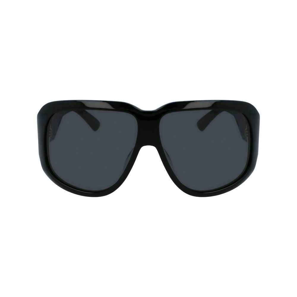 Ochelari de soare Longchamp negri Haircalf