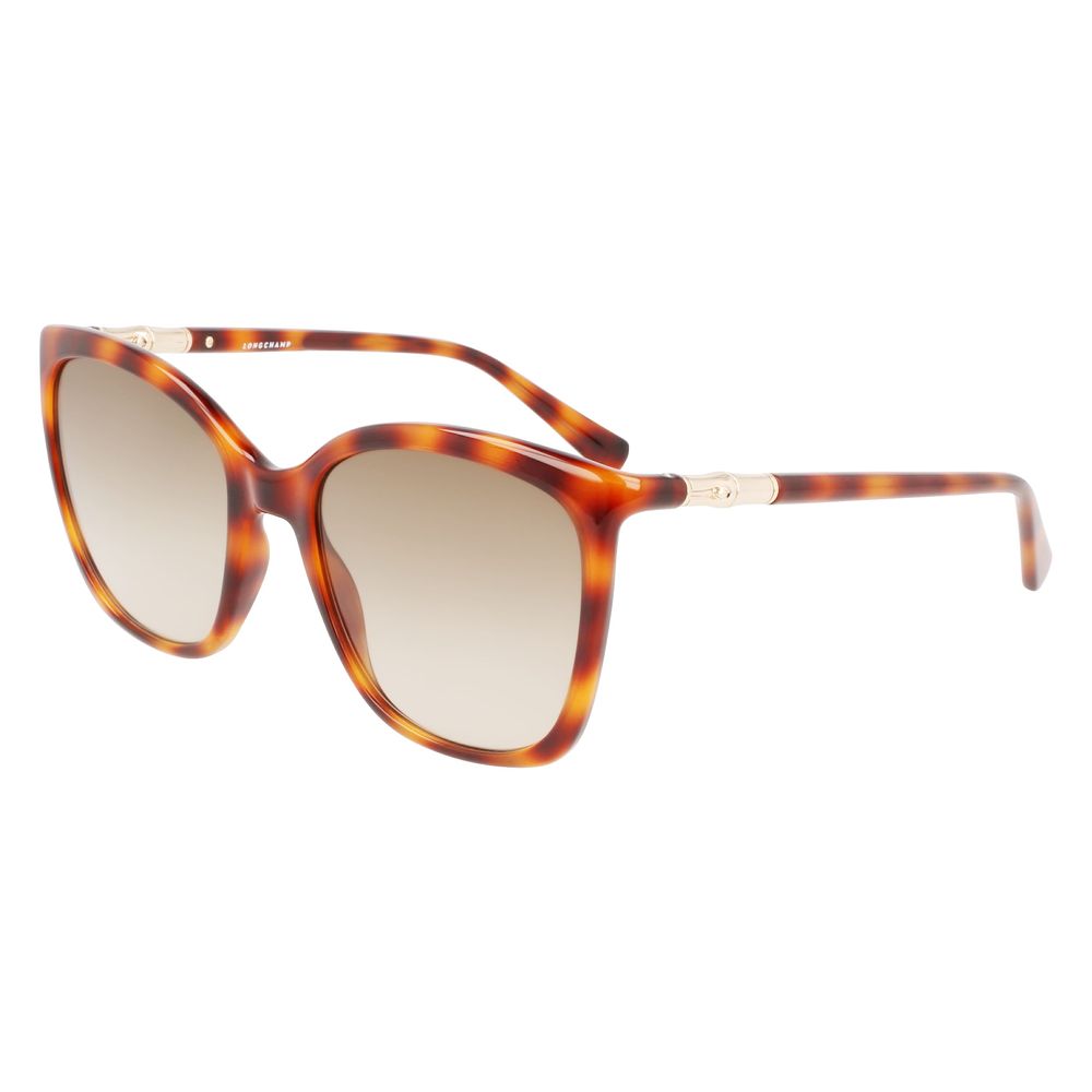 Ochelari de soare Longchamp maro injectați