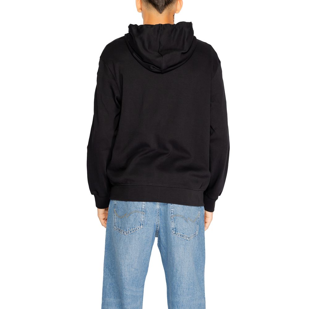 Armani Exchange – Schwarzer Baumwollpullover