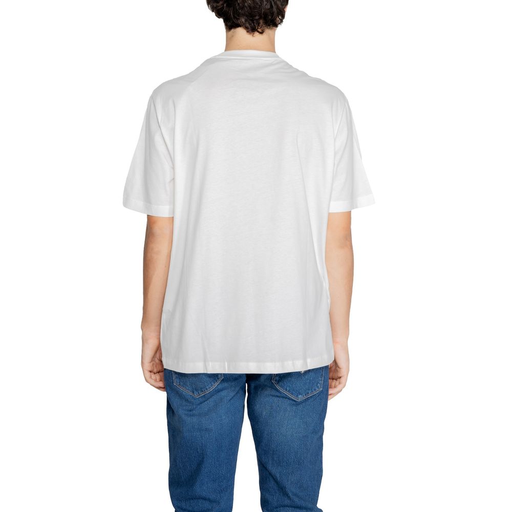Tricou Armani Exchange din bumbac alb