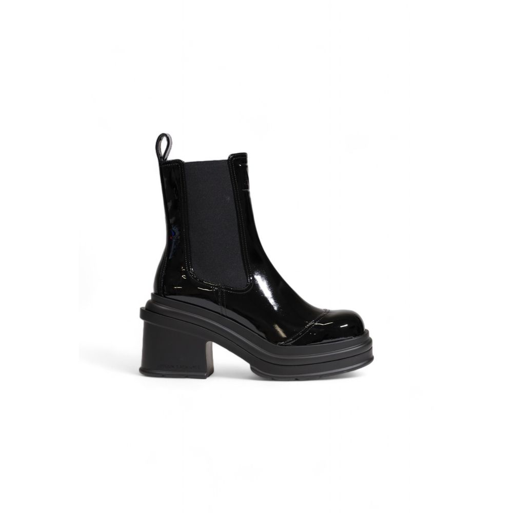 Armani Exchange – Schwarzer Polyesterstiefel
