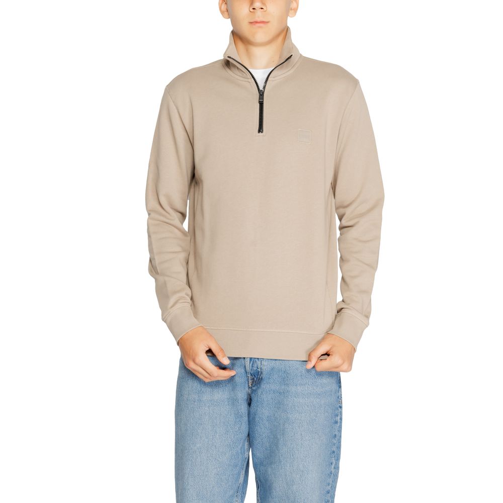 Pulover Hugo Boss maro din bumbac