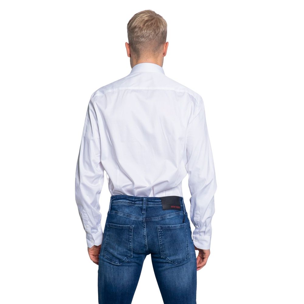 Weißes Baumwollhemd von Armani Exchange