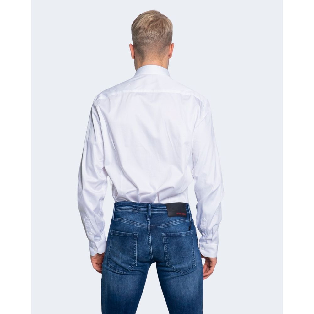 Weißes Baumwollhemd von Armani Exchange