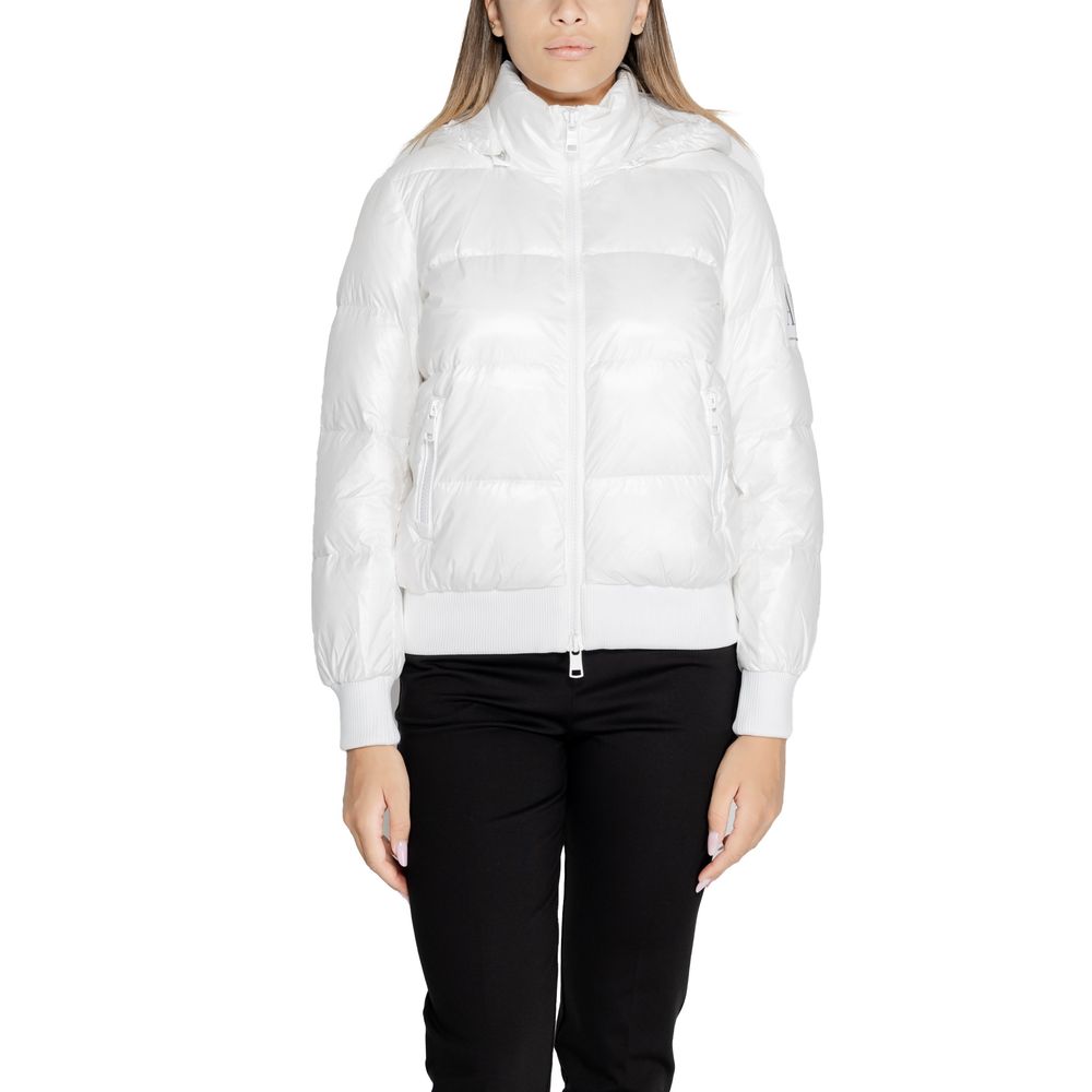 Armani Exchange Weiße Polyamidjacken und -mäntel