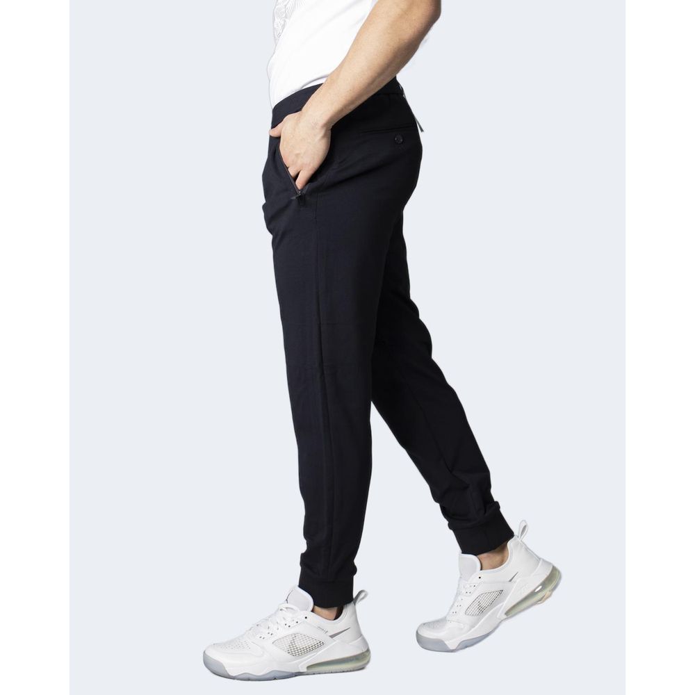 Jeanși și pantaloni din viscoză albastră Armani Exchange