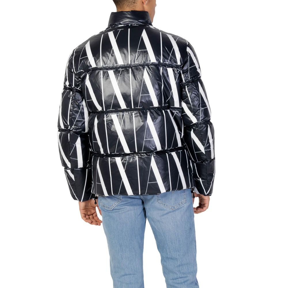 Armani Exchange Schwarze Polyesterjacke
