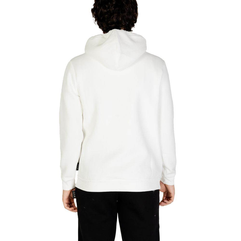 Pulover Icon White din bumbac