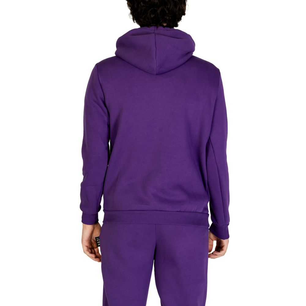 Pulover Icon Purple din bumbac
