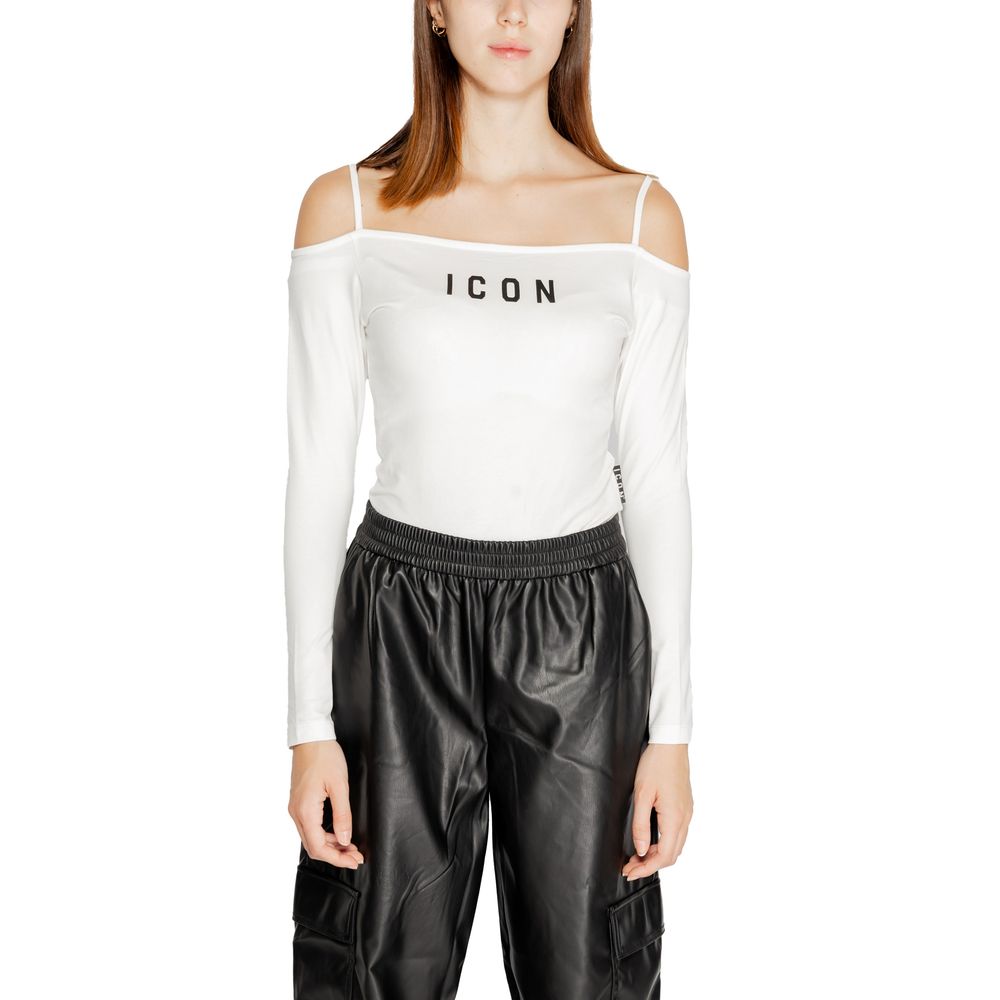 Bluze și tricou Icon White din bumbac