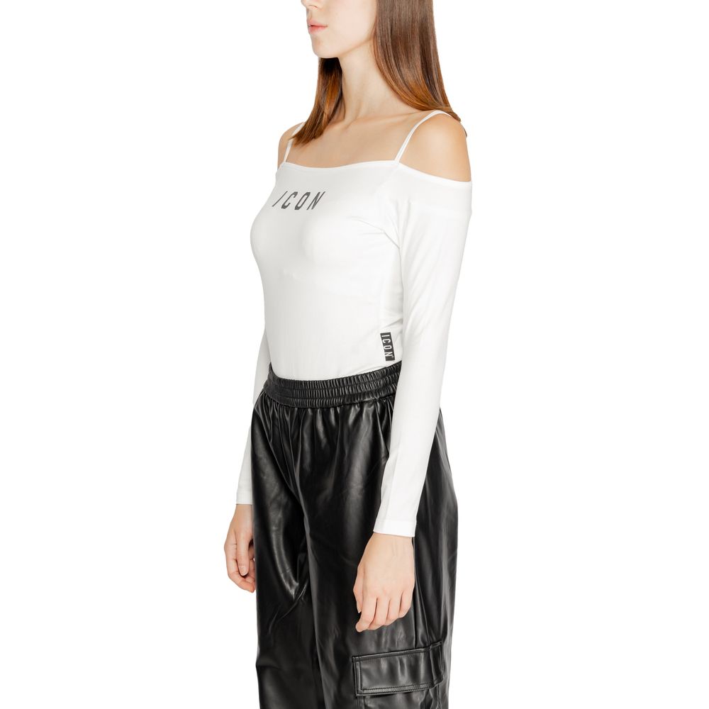 Bluze și tricou Icon White din bumbac