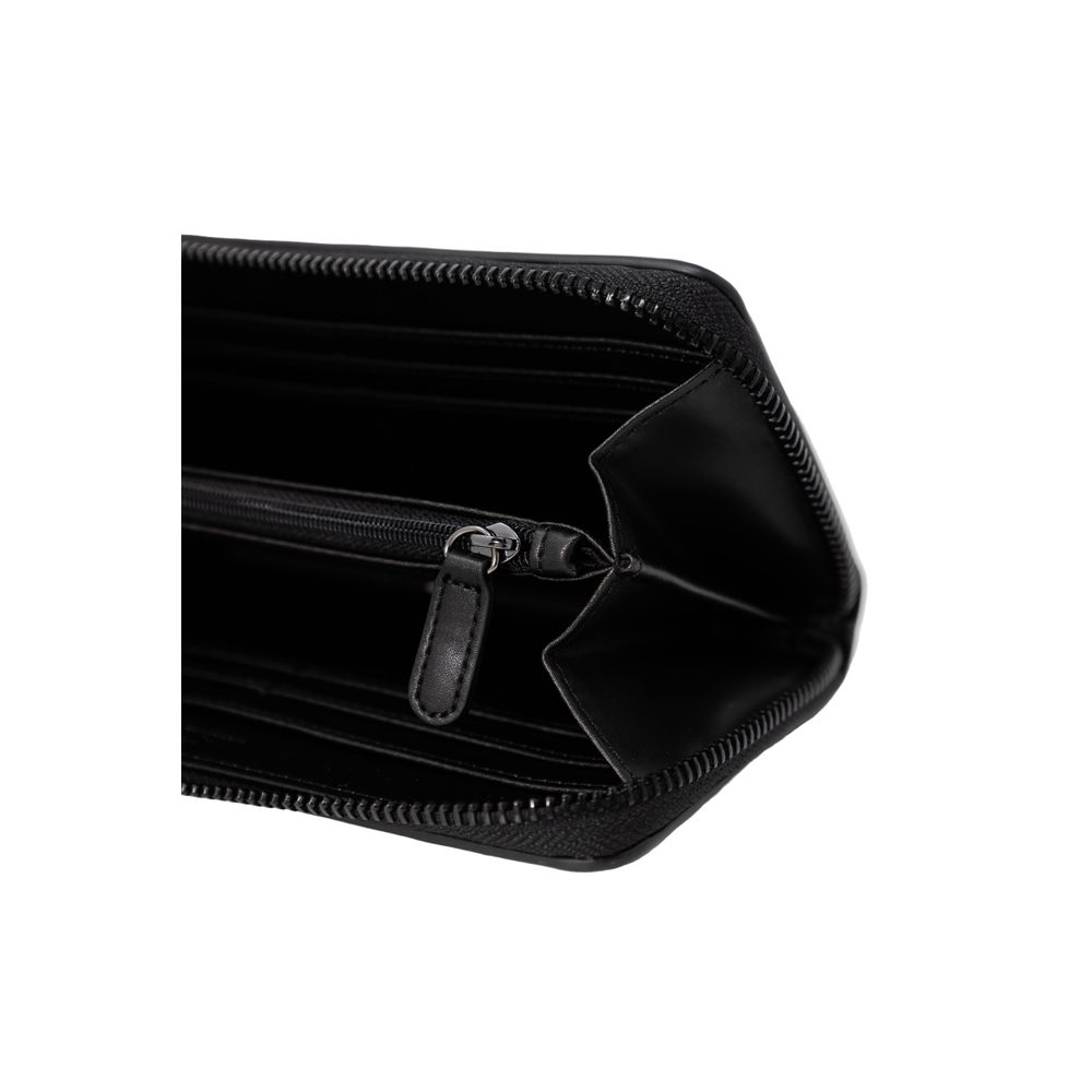 Love Moschino – Schwarze Geldbörse aus Polyethylen