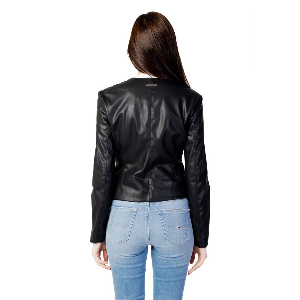 Armani Exchange Schwarze Polyesterjacken und -mäntel