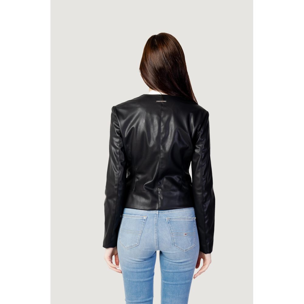Jachete și palton Armani Exchange din poliester negru