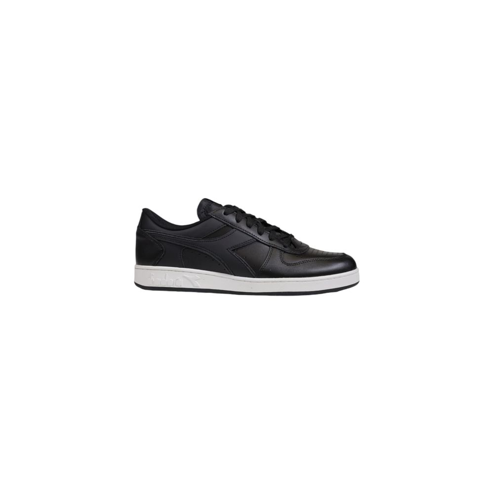 Diadora – Schwarzer Ledersneaker