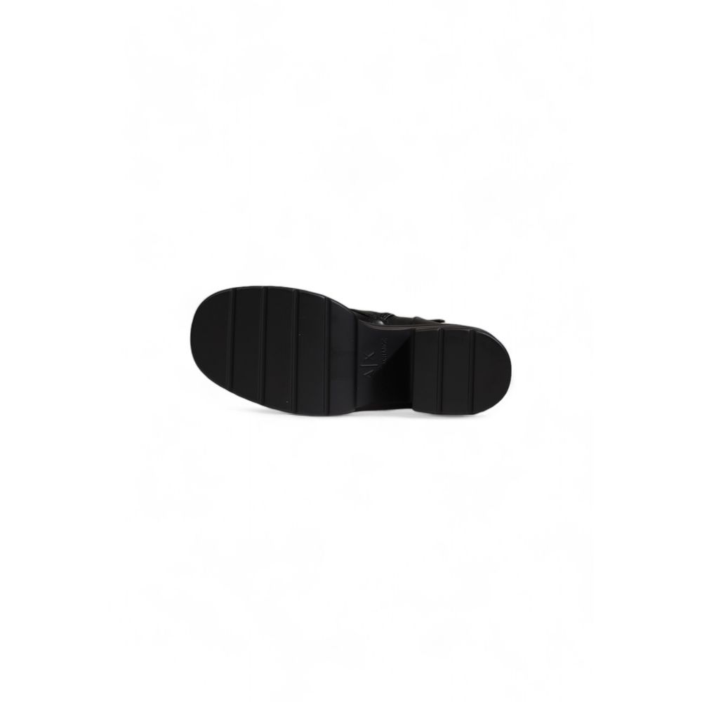 Armani Exchange – Schwarzer Polyesterstiefel