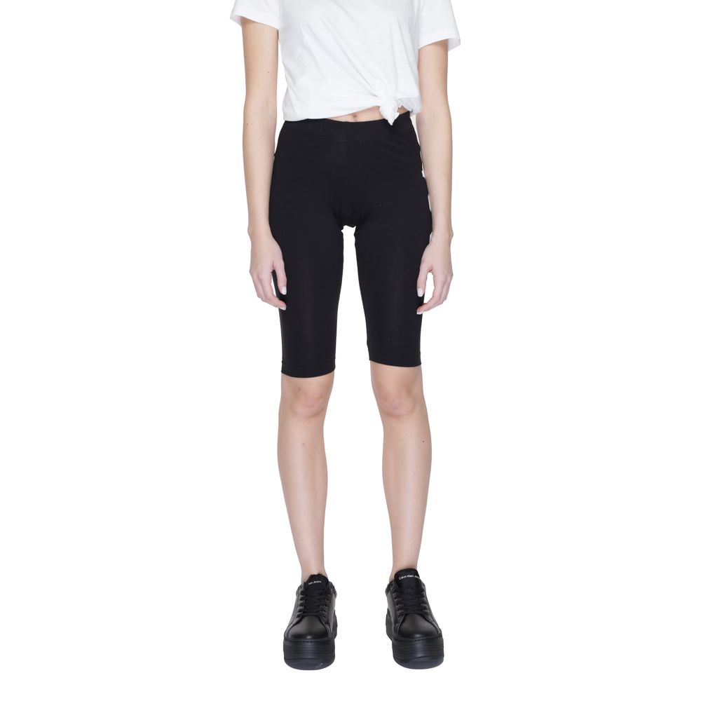Icon Schwarze Baumwollshorts