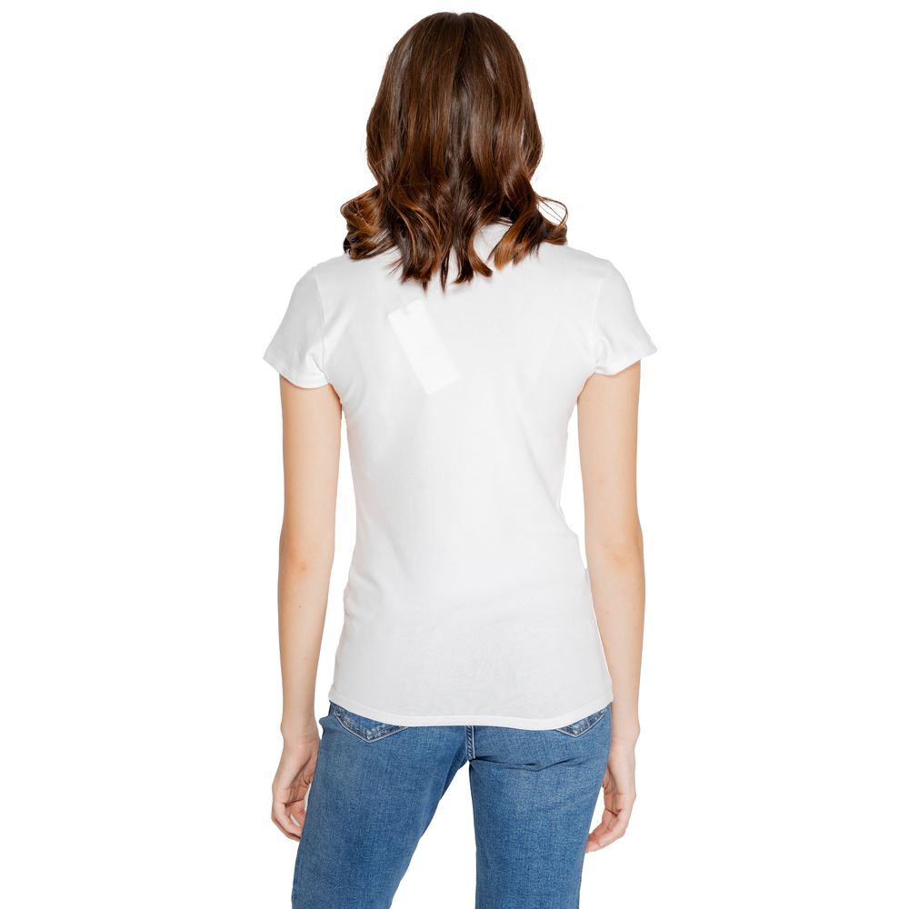 Armani Exchange Topuri și tricou din bumbac alb