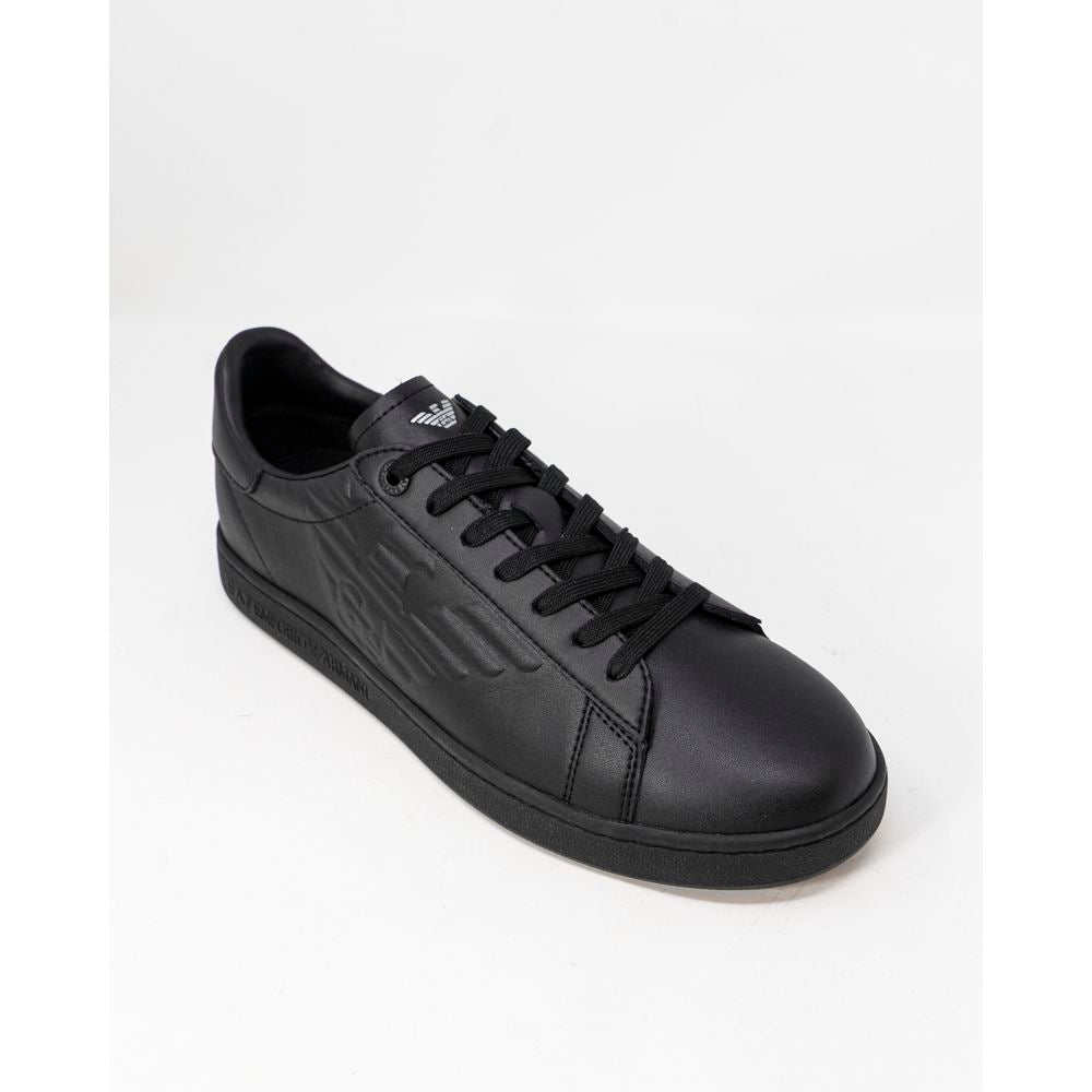 EA7 Emporio Armani – Schwarzer Polyethylen-Sneaker