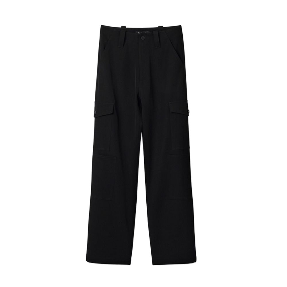 Desigual Schwarze Polyesterjeans und -hose