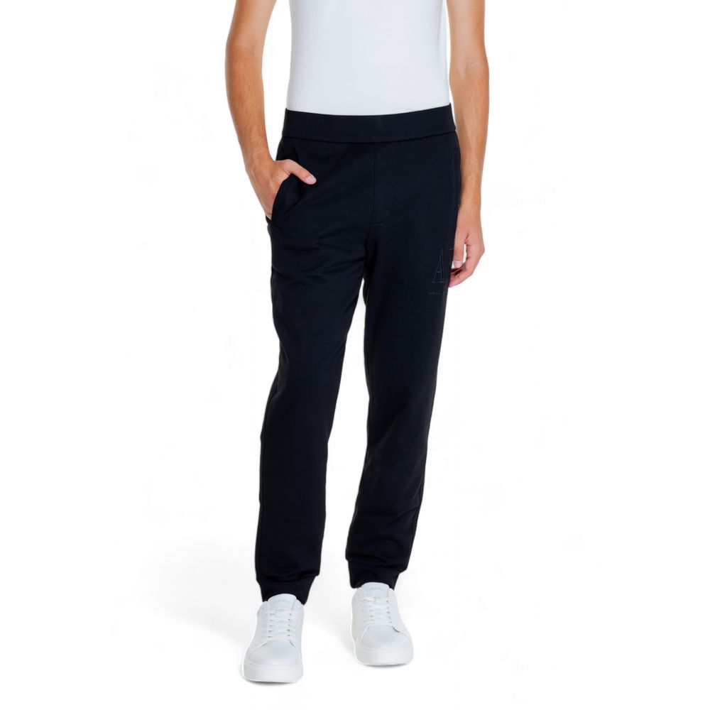 Armani Exchange – Schwarze Jeans und Hose aus Baumwolle