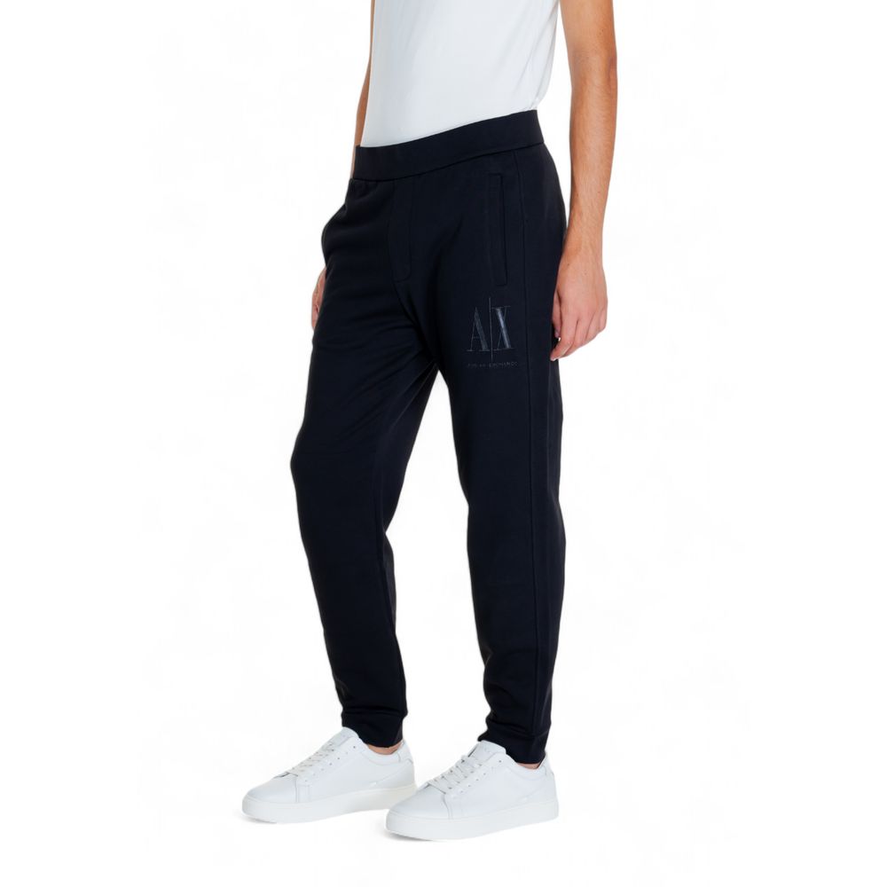Armani Exchange – Schwarze Jeans und Hose aus Baumwolle
