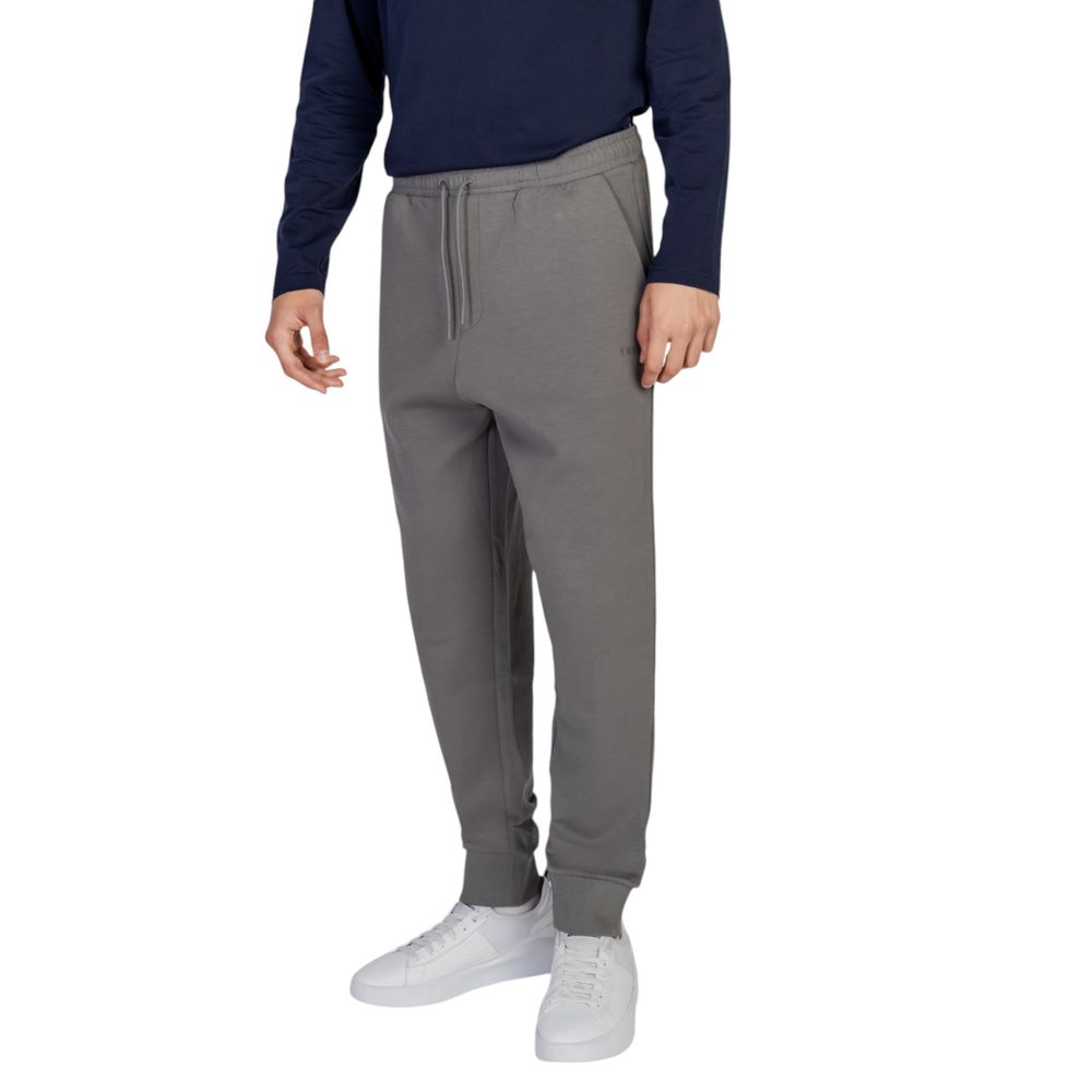 Blugi și pantaloni Hugo Boss gri din bumbac