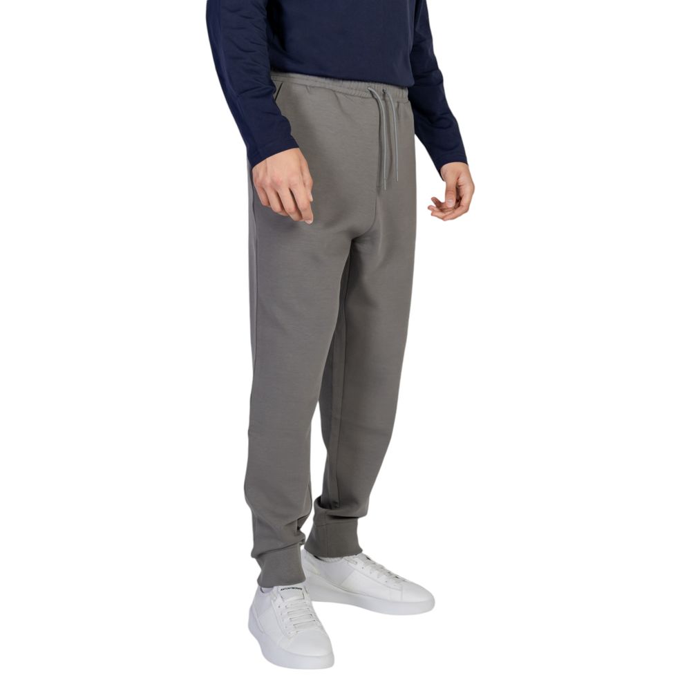 Blugi și pantaloni Hugo Boss gri din bumbac