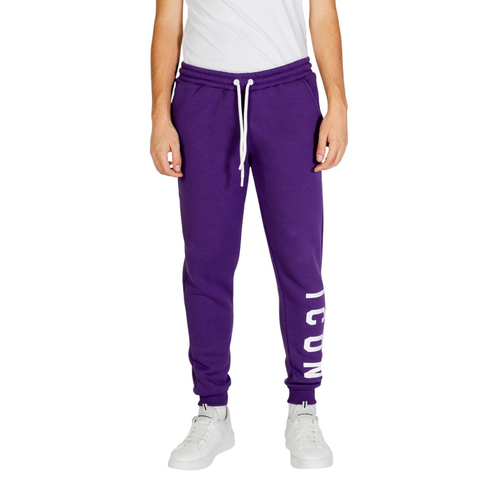 Blugi și pantaloni Icon Purple din bumbac