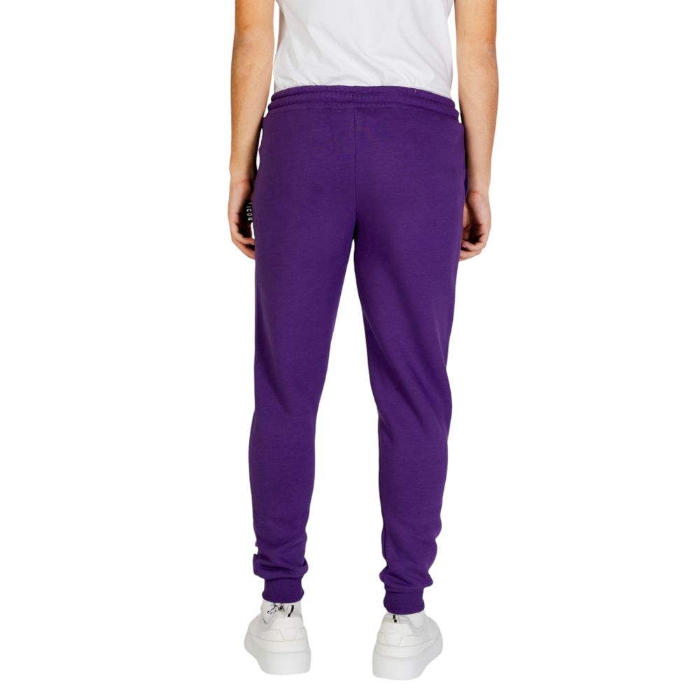 Blugi și pantaloni Icon Purple din bumbac