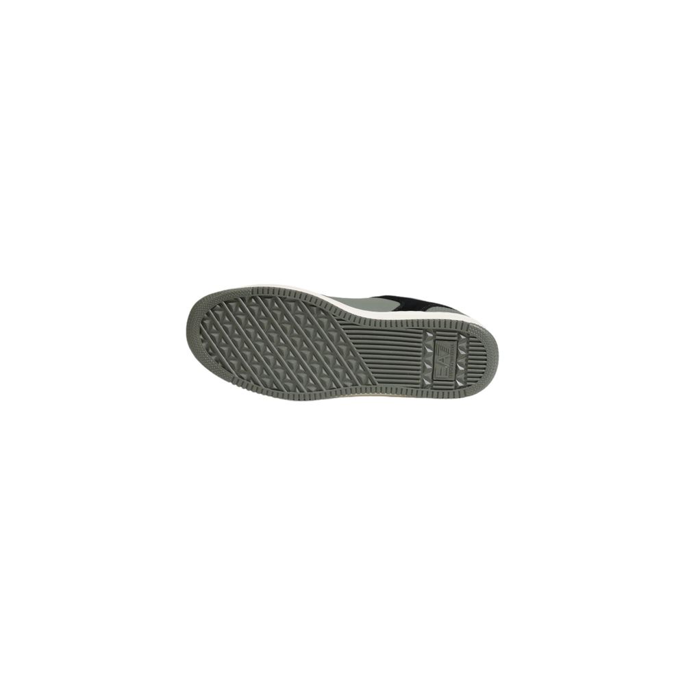 EA7 Emporio Armani – Grüner Polyester-Sneaker