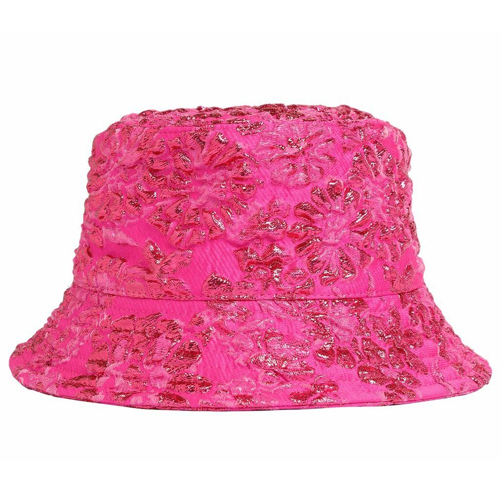 Pălărie Valentino Garavani Fuchsia Polyester