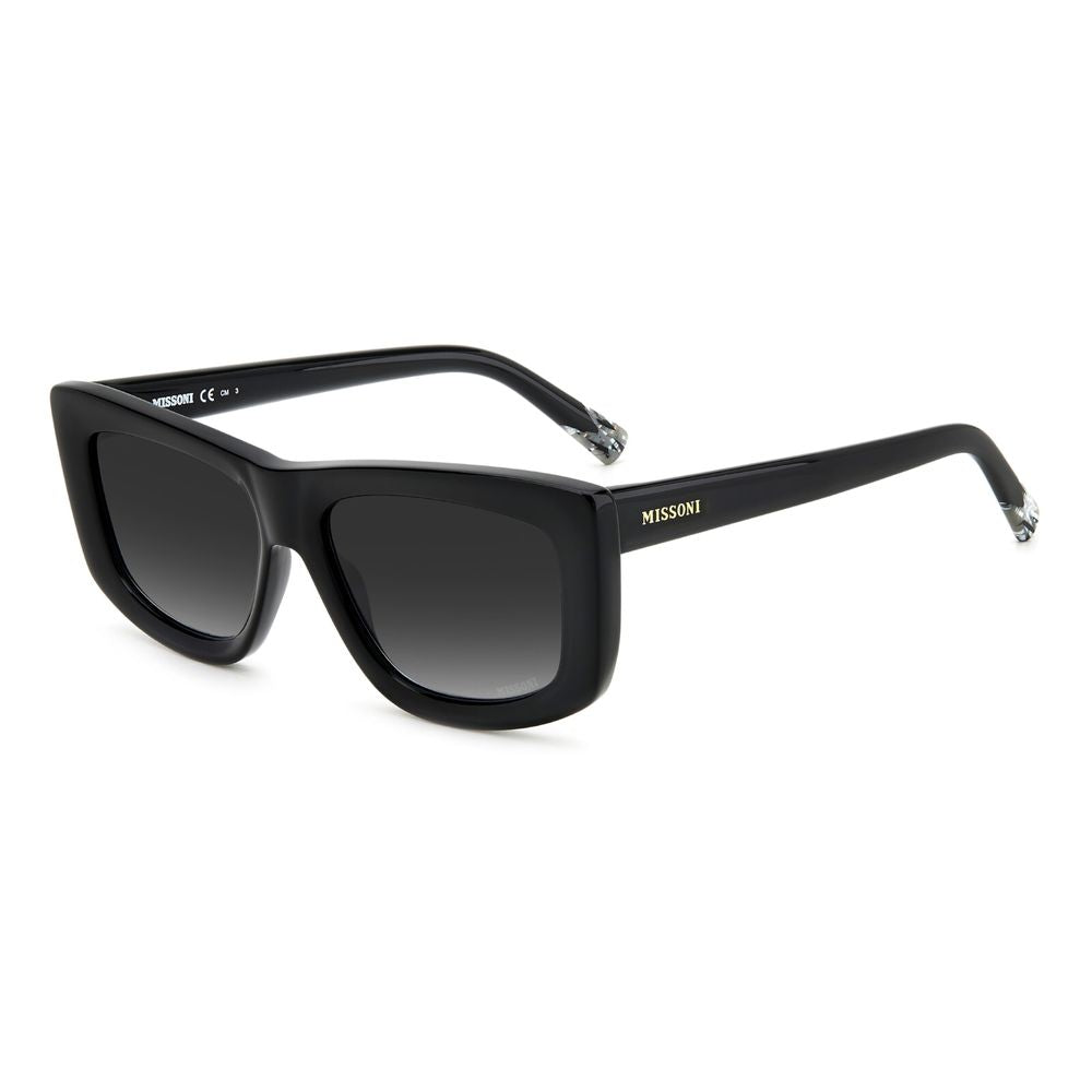 Missoni – Schwarze Sonnenbrille aus Kunststoff