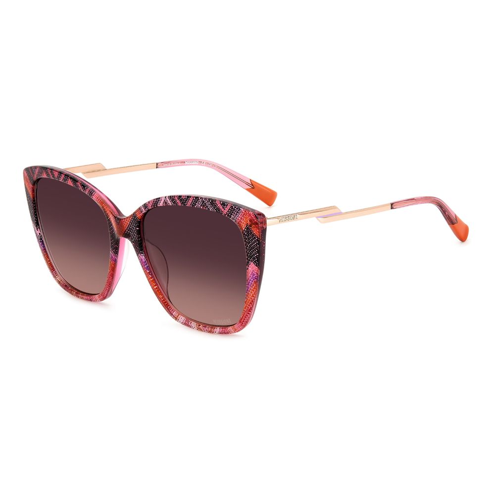 Ochelari de soare Missoni din metal multicolor