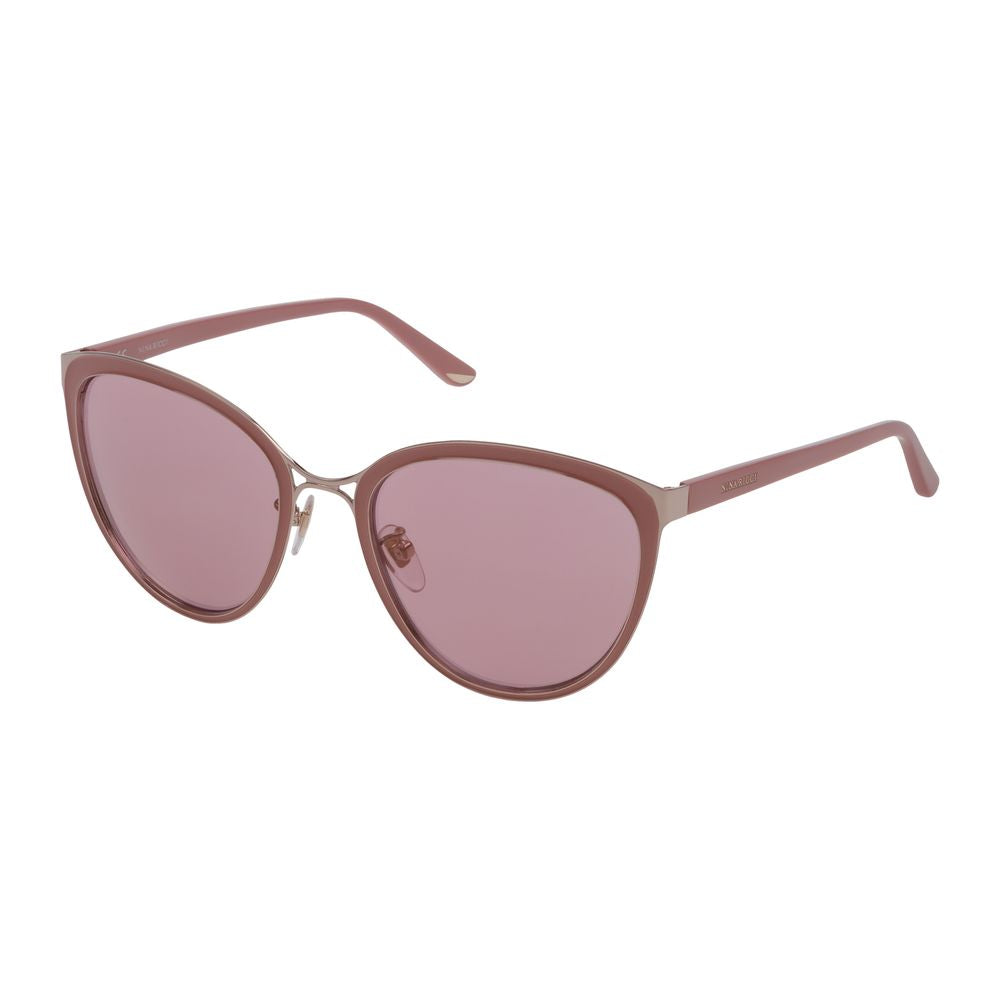 Ochelari de soare Nina Ricci din acetat roz