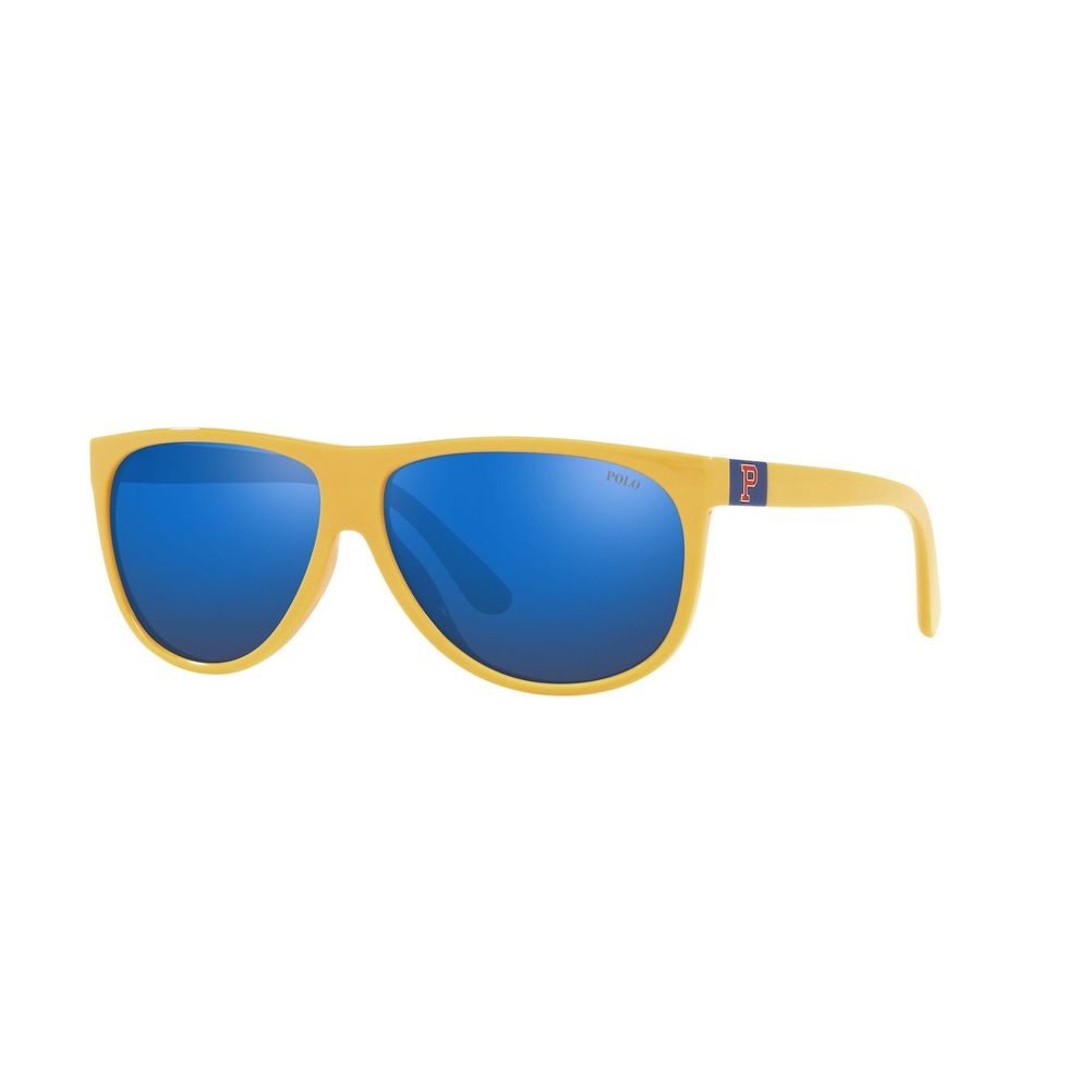 Ochelari de soare din acetat galben Ralph Lauren