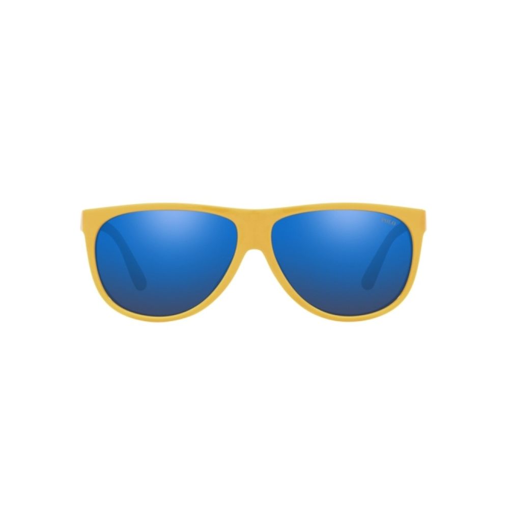 Ochelari de soare din acetat galben Ralph Lauren