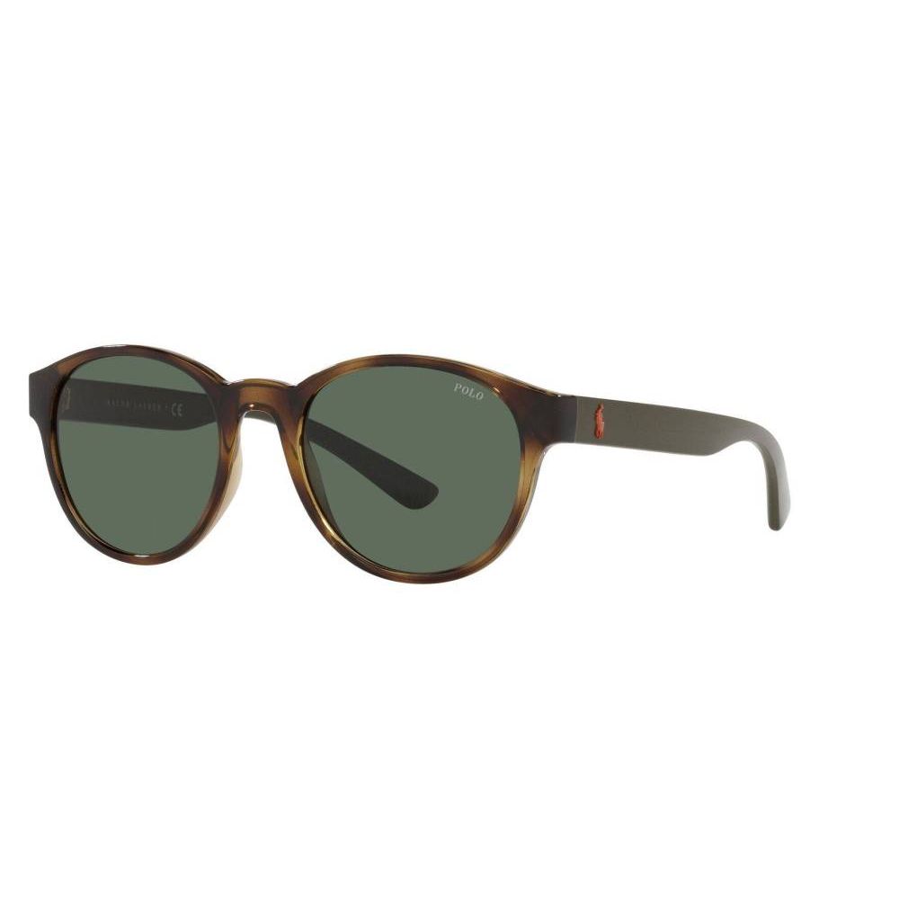Ochelari de soare Ralph Lauren din acetat maro