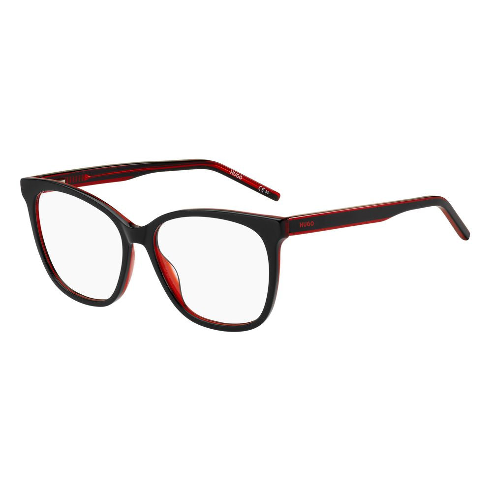 Hugo Boss – Schwarze Acetat-Brillen