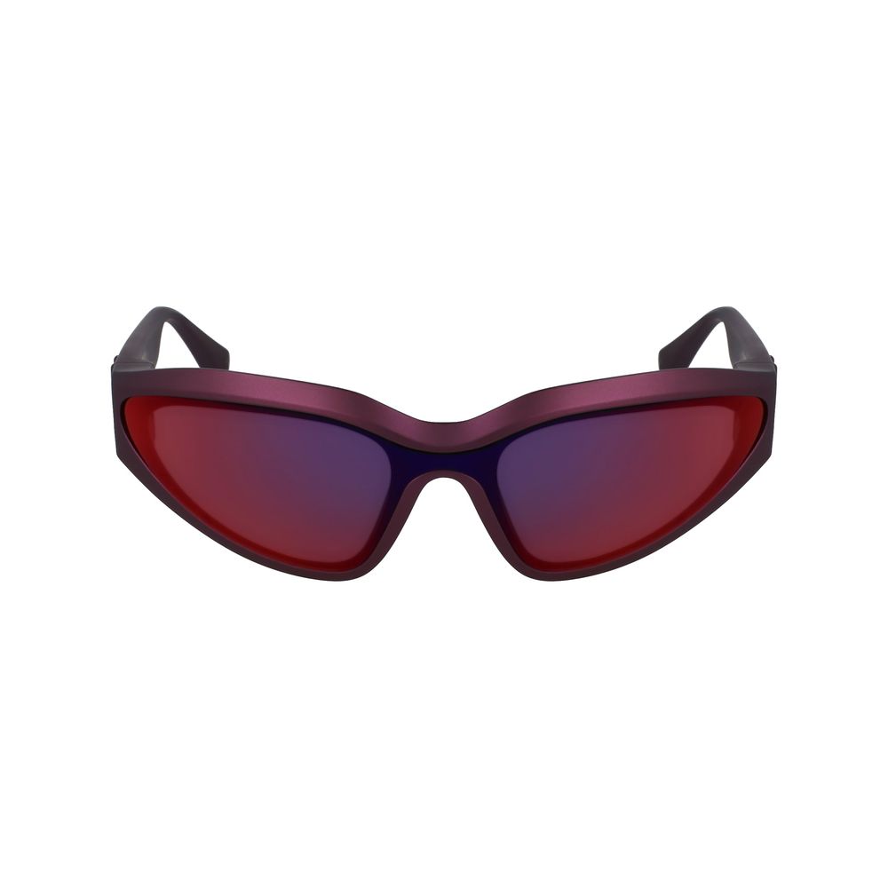 Karl Lagerfeld – Rote Sonnenbrille mit Spritzguss