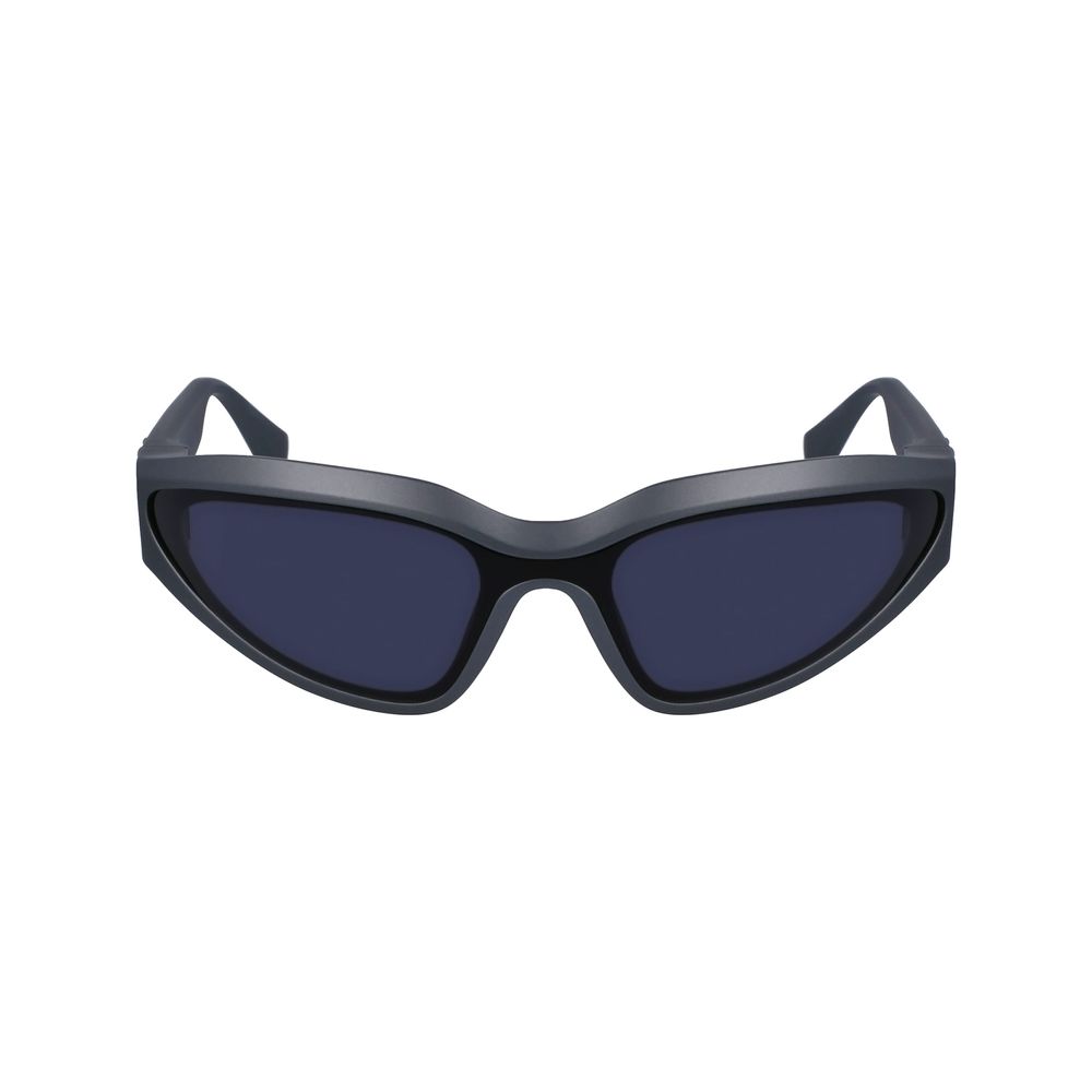 Karl Lagerfeld – Graue Sonnenbrille mit Spritzguss