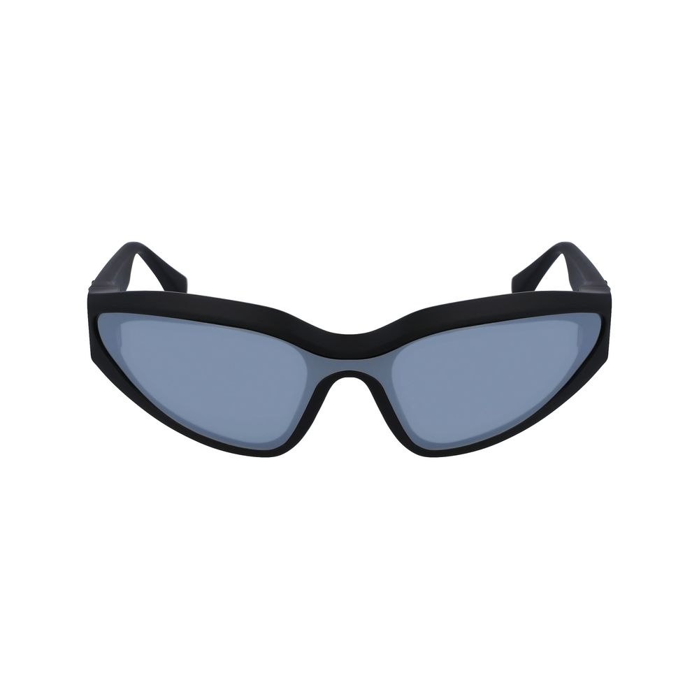 Karl Lagerfeld – Schwarze Sonnenbrille mit Spritzguss