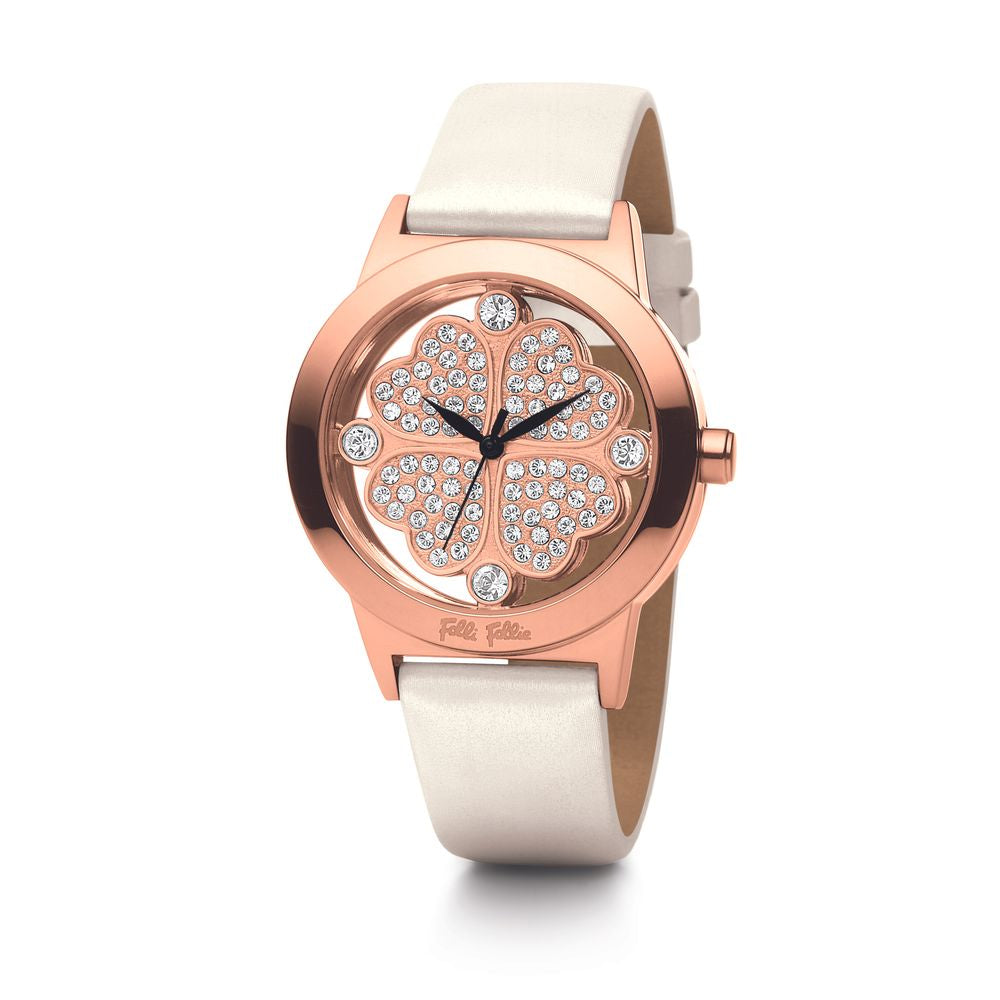 Folli Follie – Weiße Lederuhr