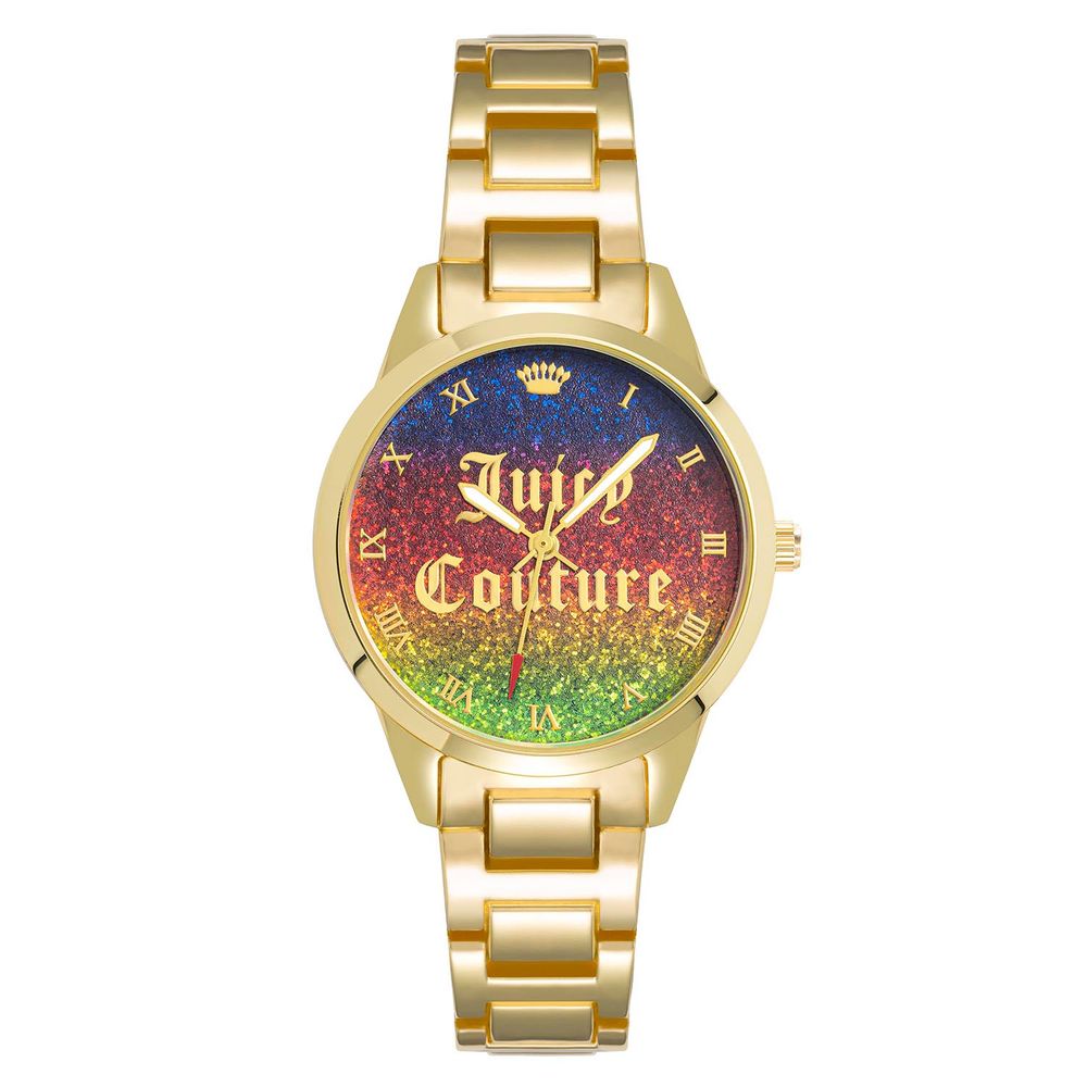 Ceas Juicy Couture din metal auriu