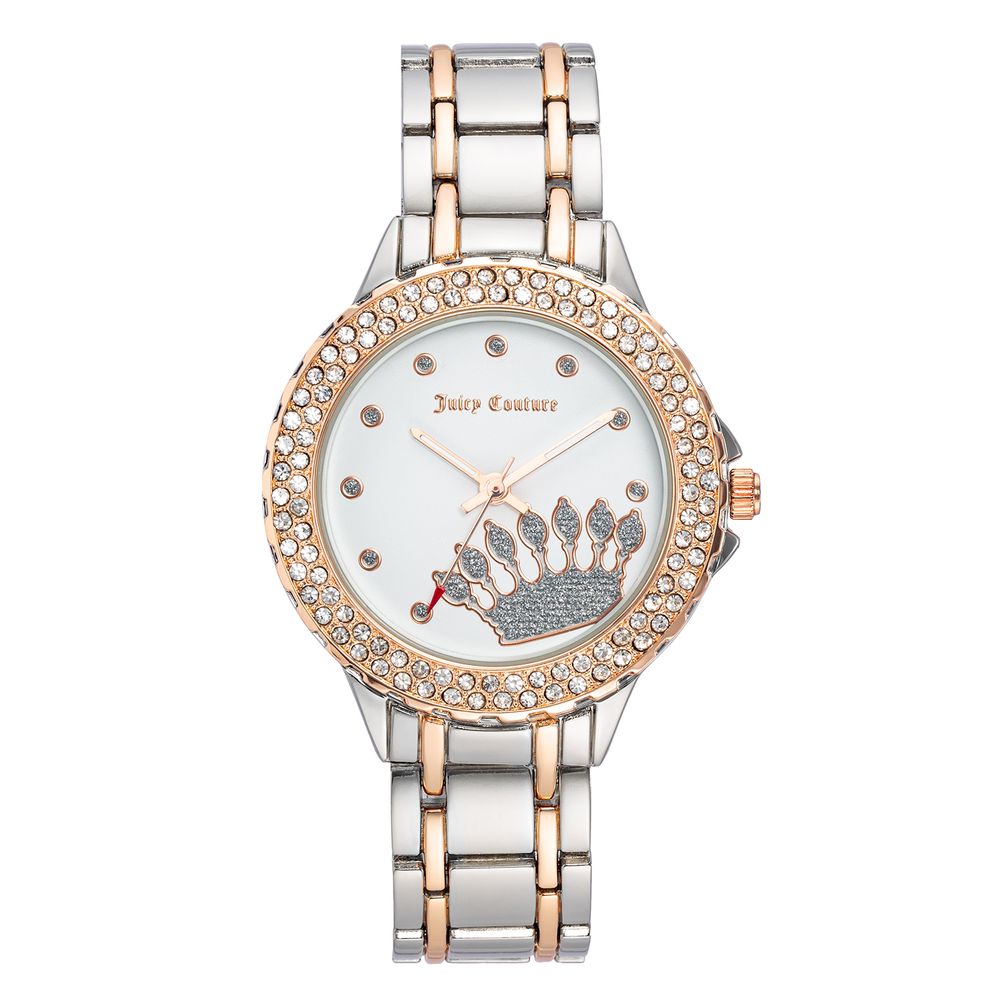 Ceas Juicy Couture din metal argintiu